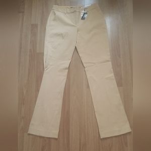 NWT! Express Columnist Saffron Barely Bootcut Mid-Rise Pants - 8 Regular